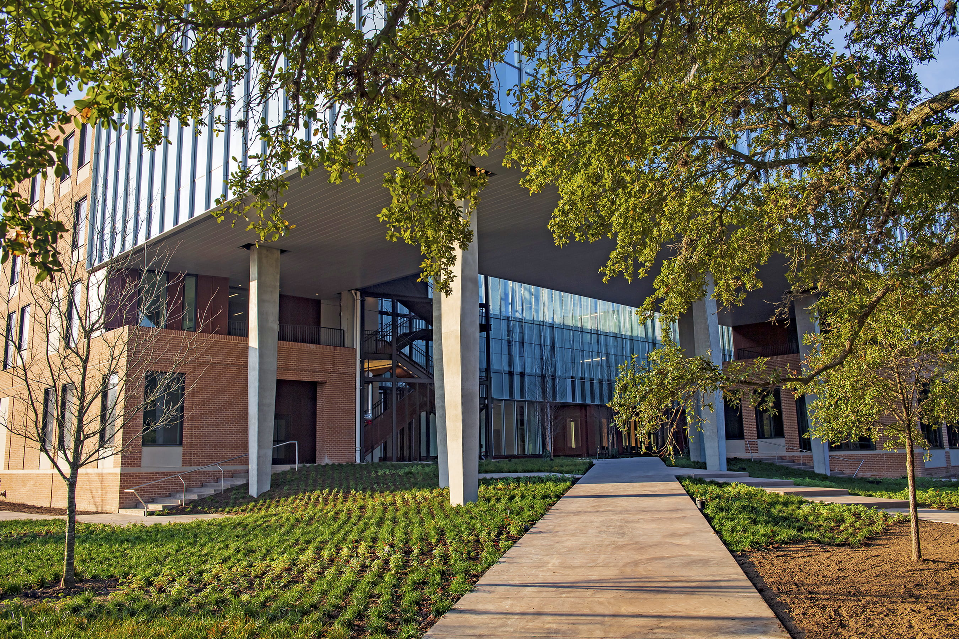 The new Kraft Hall houses the School of Social Sciences at Rice University in Houston.