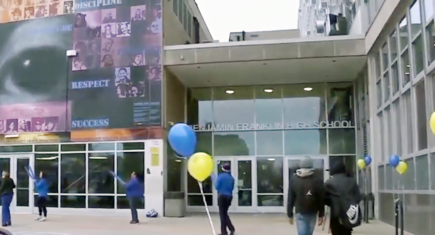 Benjamin Franklin High and Science Leadership Academy have reopened after asbestos problems were corrected.