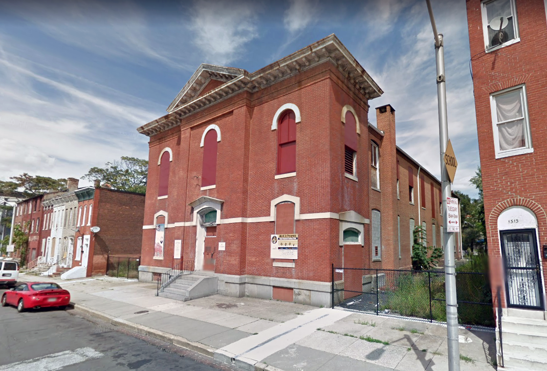 The former Henry Highland Garnet School in Baltimore