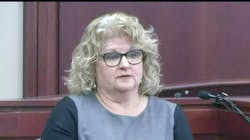 Kathie Klages, former gymnastics coach at Michigan State University. Kathie Klages, former gymnastics coach at Michigan State University.