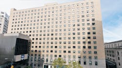 The University of Pittsburgh has made Lothrop Hall available for doctors and nurses working long hours at the adjacent medical center. The University of Pittsburgh has made Lothrop Hall available for doctors and nurses working long hours at the adjacent medical center.