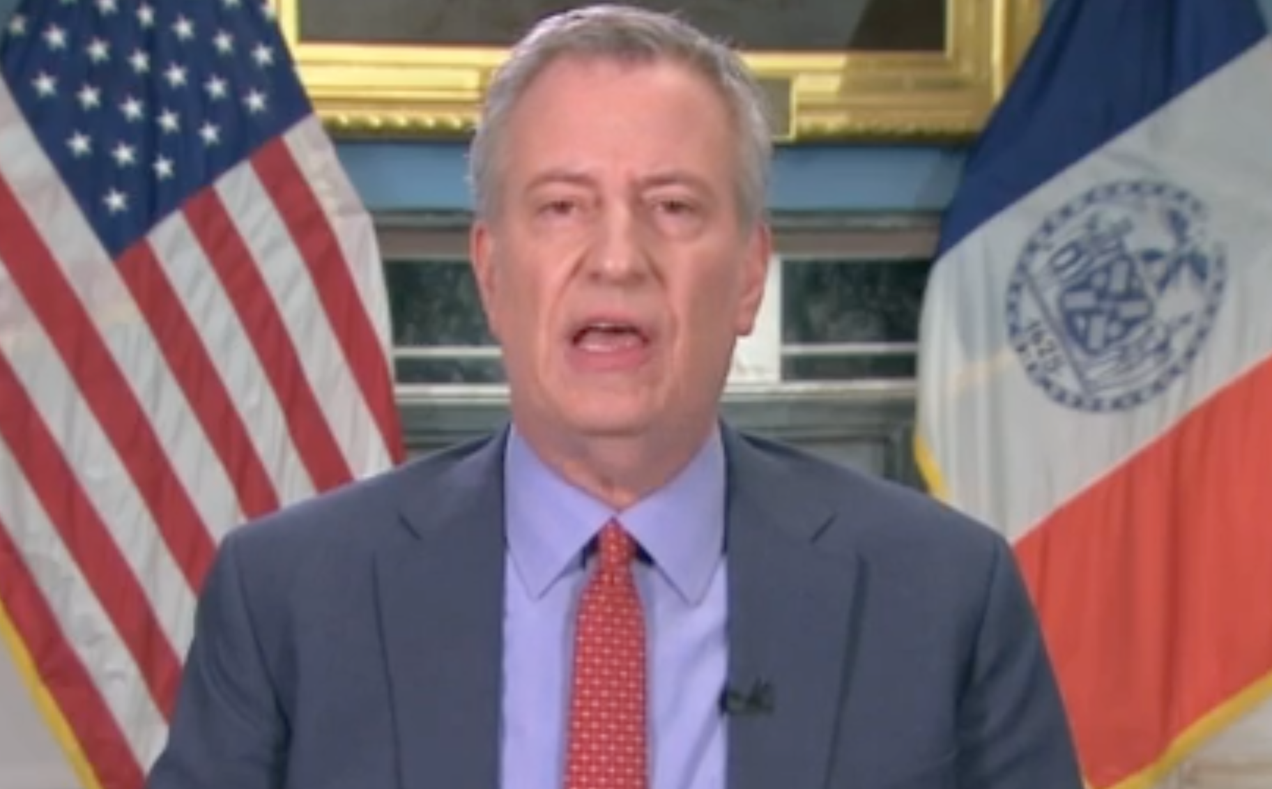 New York City Mayor Bill de Blasio