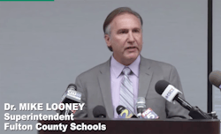 Fulton County School Superintendent Mike Looney Fulton County School Superintendent Mike Looney