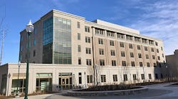 Federal Hall at American University has received LEED Gold certification. Federal Hall at American University has received LEED Gold certification.