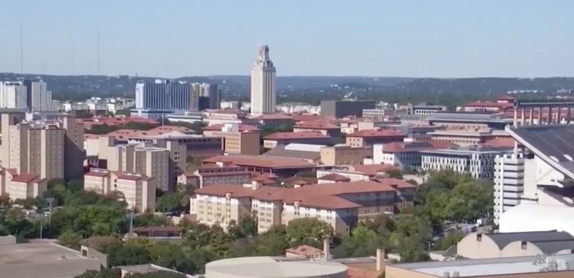UT Austin skyline