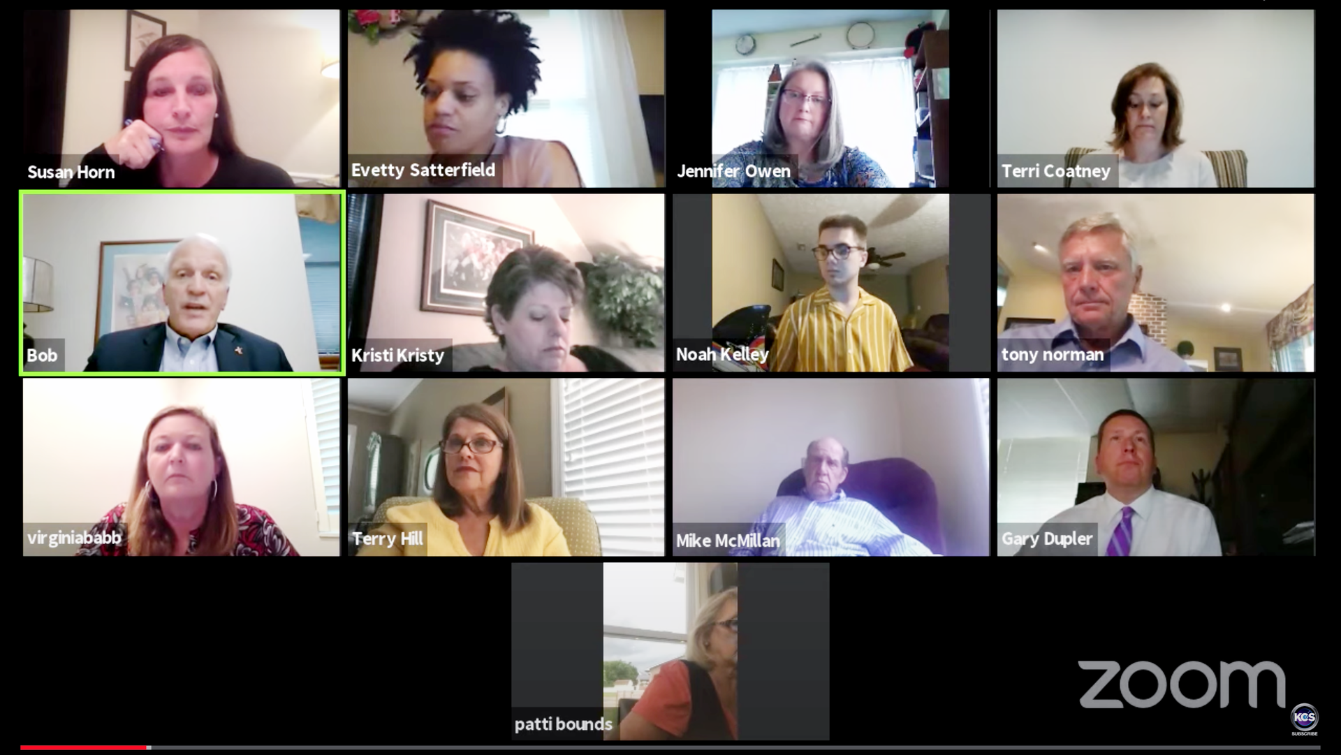 Knox County board meeting