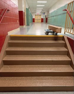 Many U.S. schools have facility conditions that limit accessibility to those with disabilities. Many U.S. schools have facility conditions that limit accessibility to those with disabilities.