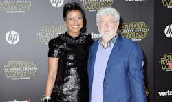 Mellody Hobson and George Lucas Mellody Hobson and George Lucas