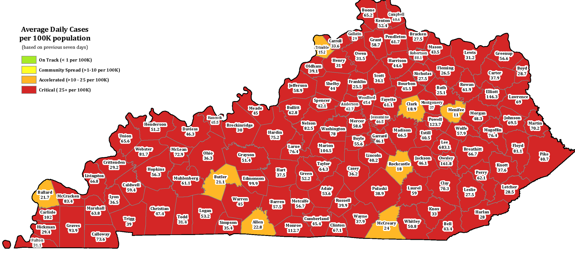 ky covid map