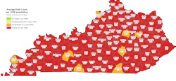 ky covid map ky covid map