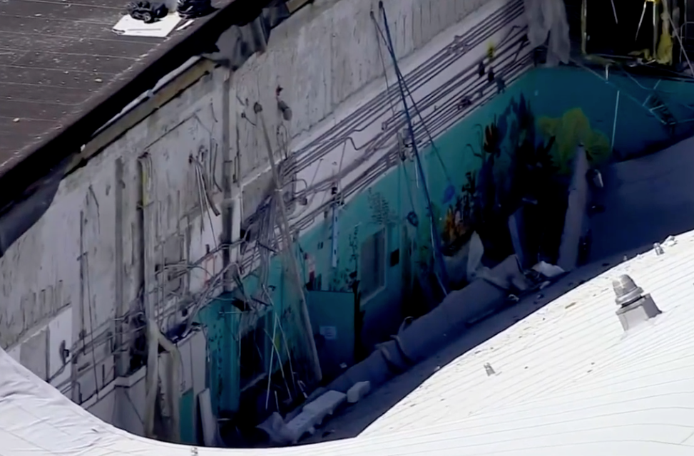 rickards roof collapse