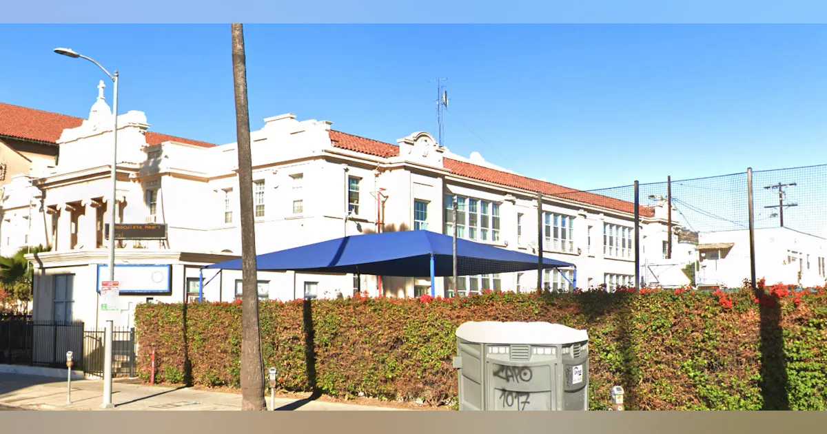 Six Catholic elementary schools are closing in the Los Angeles