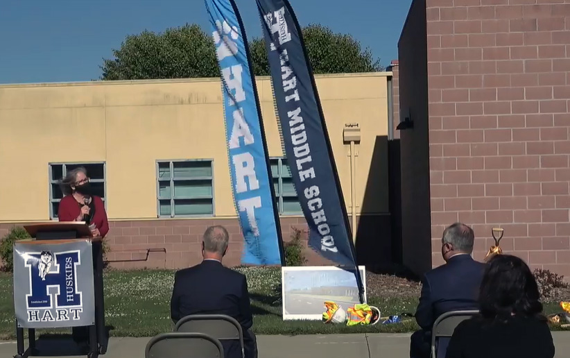 hart middle groundbreaking