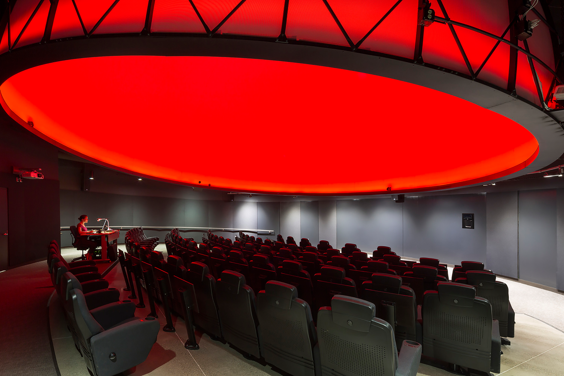 The planetarium at Central Washington University's Discovery Hall.