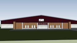 Rendering of the newly anticipated Foxcroft Academy.