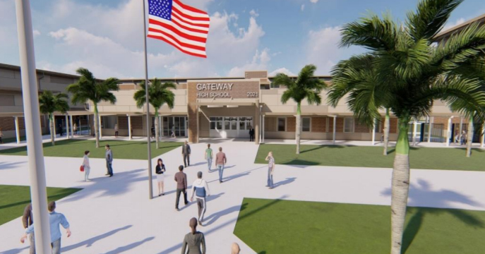 Rendering Gateway High School 60afef4762c23