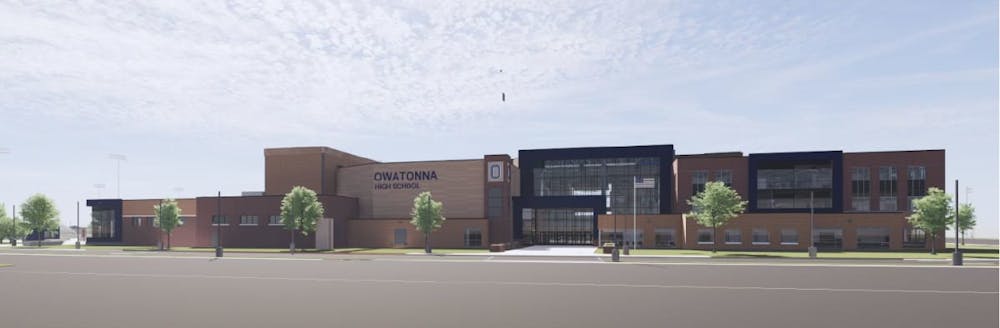 Construction begins on 94 million High School in Owatonna, Minnesota