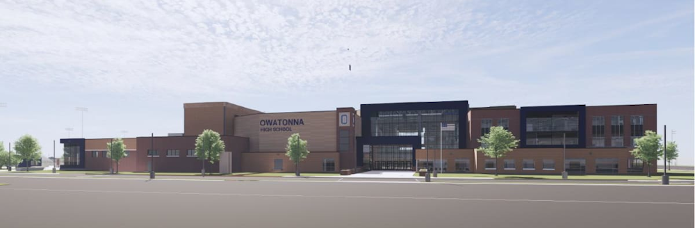 Construction begins on $94 million high school in Owatonna, Minn
