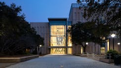 The University of South Carolina converted a law school facility into a science and technology building.