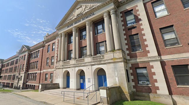 Hope High School in Providence, (R.I.) receives updates to library and ...