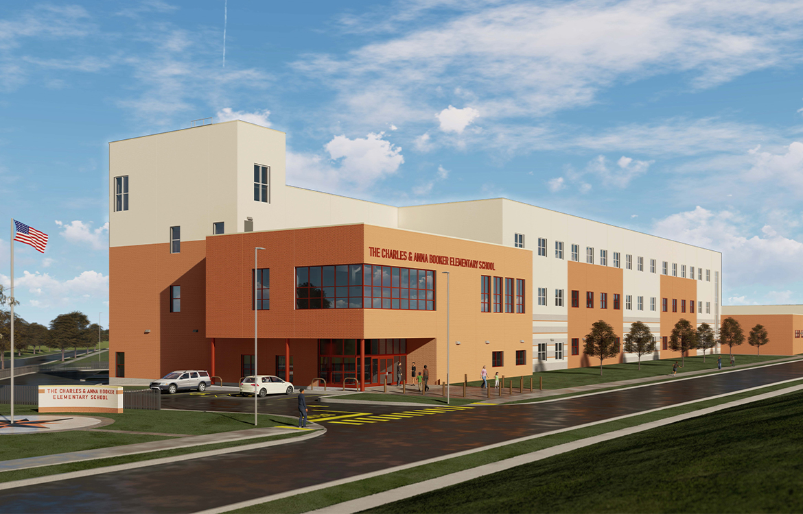 The Charles and Anna Booker Elementary School