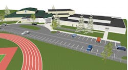 Flint Hills Christian School rendering Flint Hills Christian School rendering