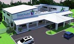 Ocean Studies Charter School middle school wing Ocean Studies Charter School middle school wing