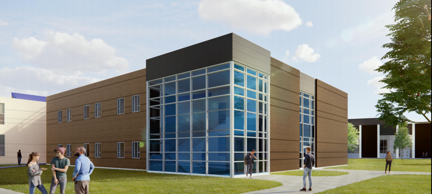 Rudder High School rendering