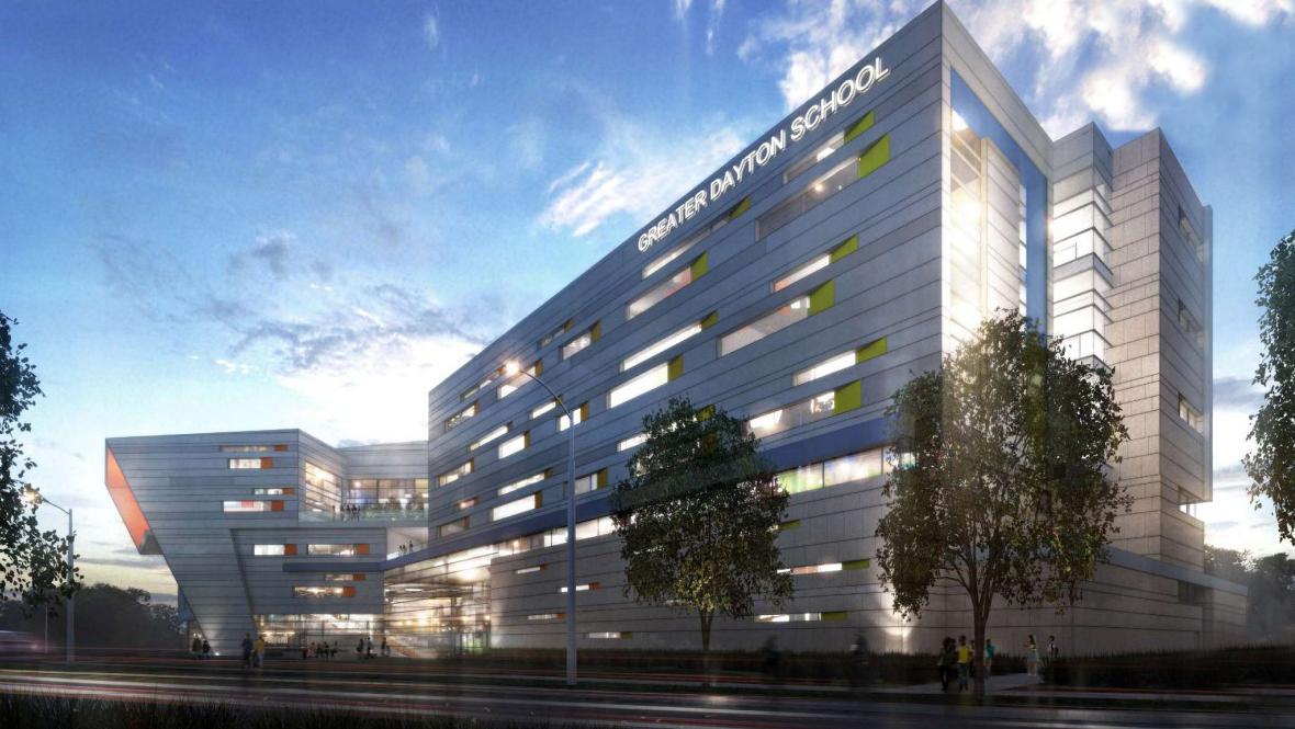 Greater Dayton School rendering