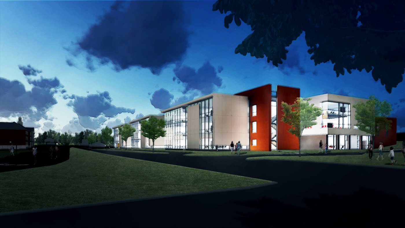 Beman Middle School rendering