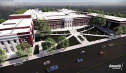 Rendering of the Benson Polytechnic High School Rendering of the Benson Polytechnic High School
