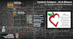 Clawson Public Schools site plan for new campus