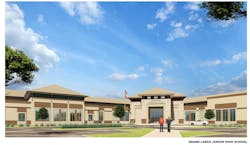 Rendering of Grand Lakes Junior High School Rendering of Grand Lakes Junior High School
