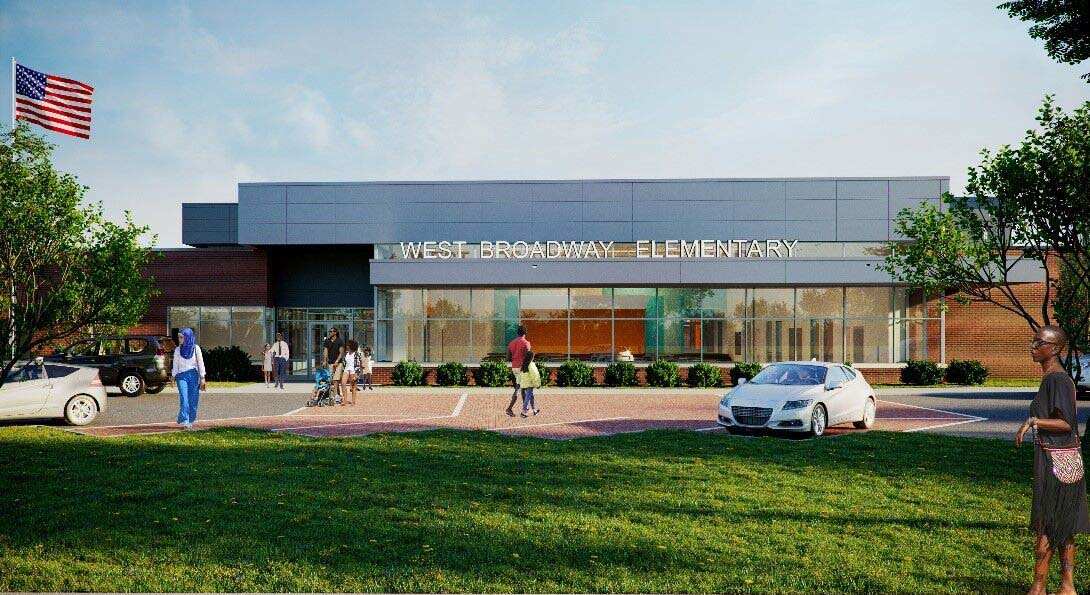 Rendering of Jefferson County Public School's new elementary