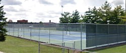 Richwoods High School previous tennis courts Richwoods High School previous tennis courts