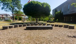 In the Covid-19 era, outdoor spaces have become even more important for schools. In the Covid-19 era, outdoor spaces have become even more important for schools.