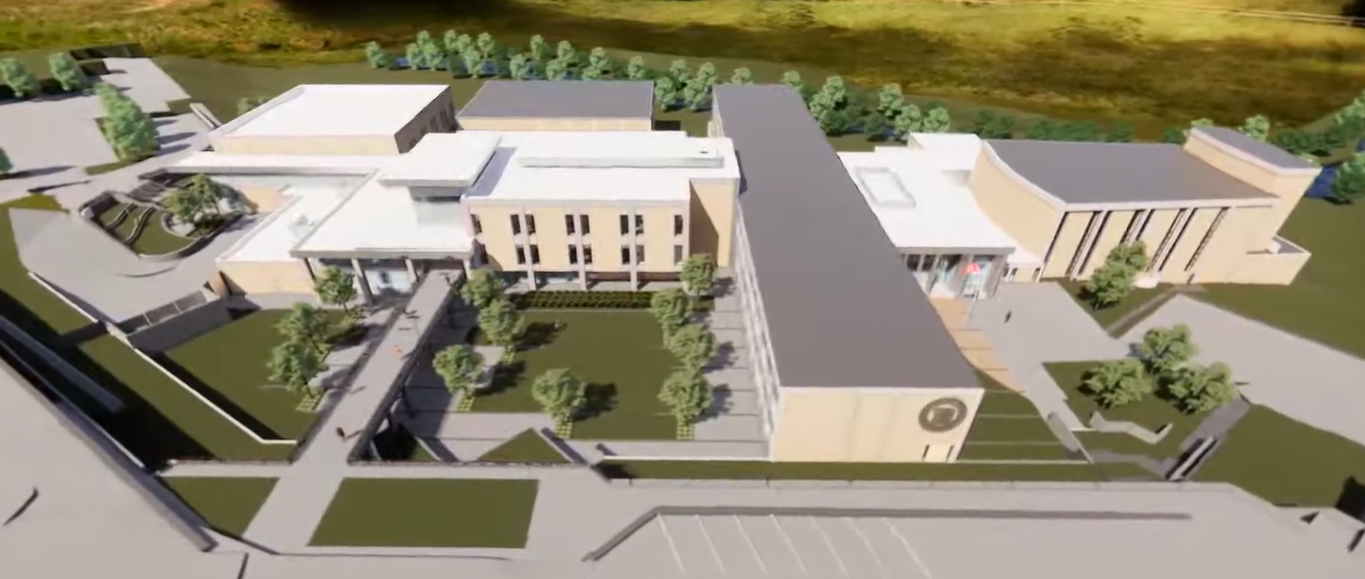 Franklin D Roosevelt High School rendering