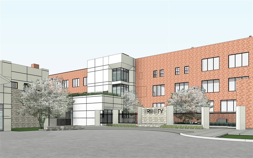Rendering of Trinity High School