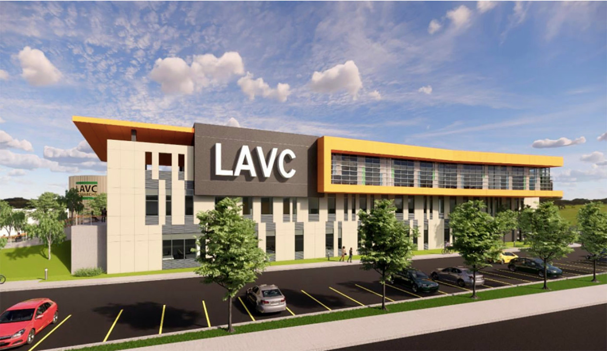 Los Angeles Valley College Academic Complex 1 rendering