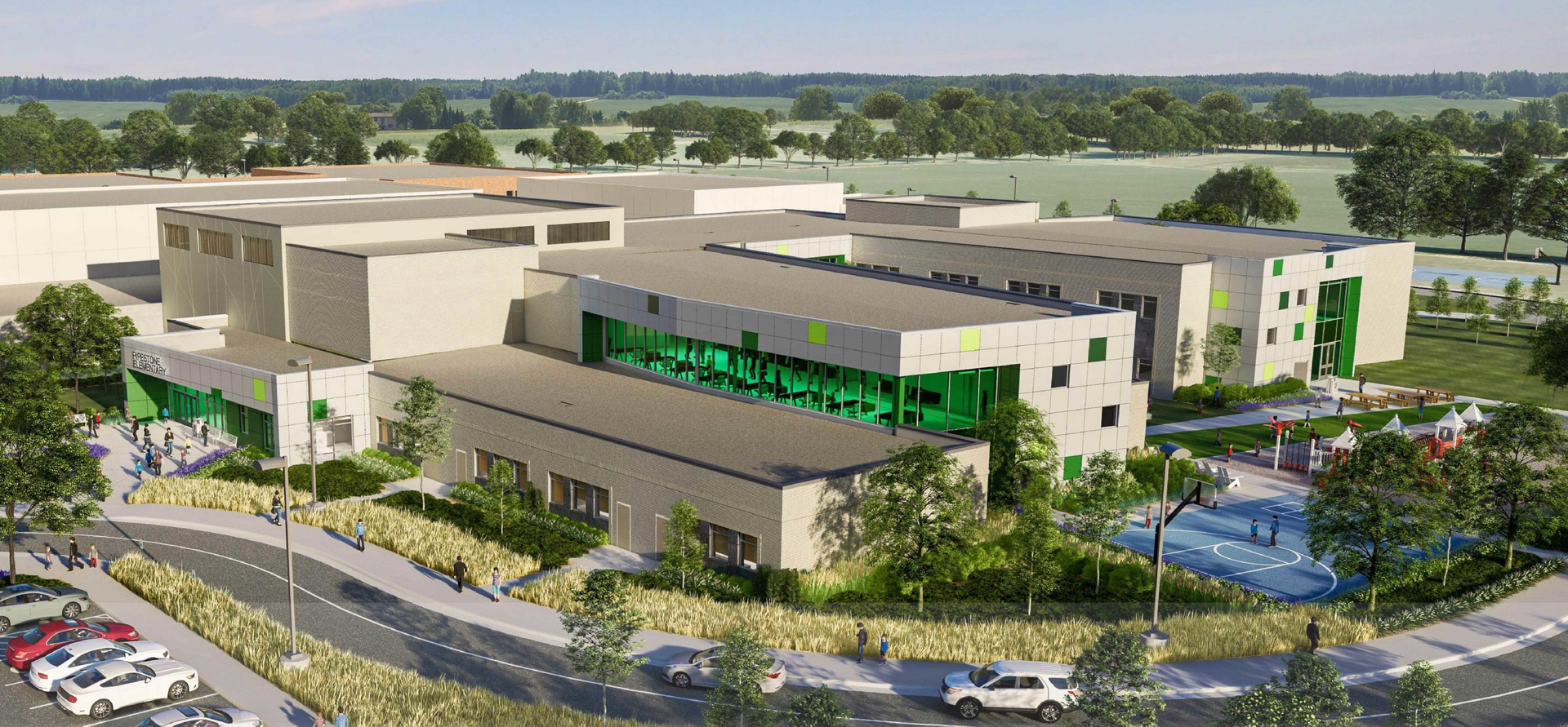 Pipestone Elementary School Rendering