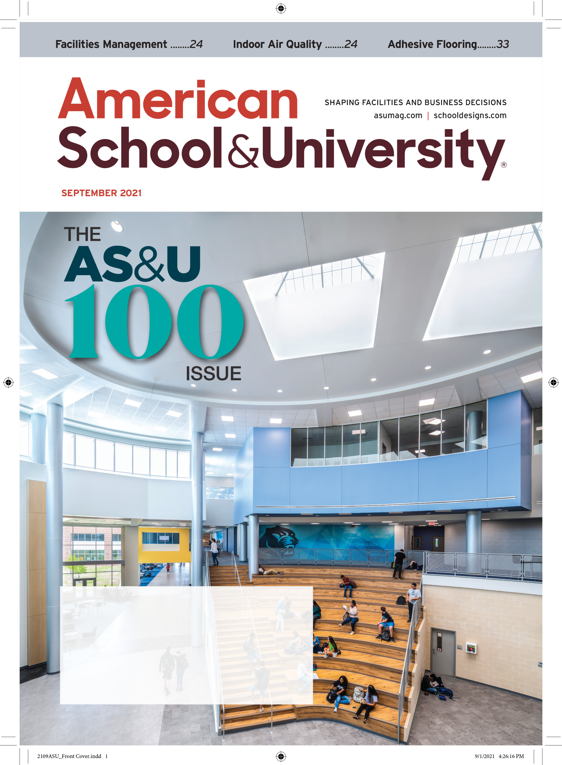 American School & University September 2021 cover image