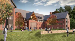 St. Mark's School residence hall rednering