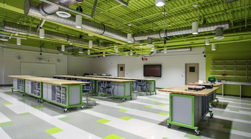 Classroom inside the Stafford (Texas) district's Stem Academy