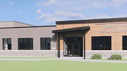 Osseo-Fairchild Technical Education Center rendering