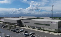 Rendering of the Olympic center at K-State Rendering of the Olympic center at K-State