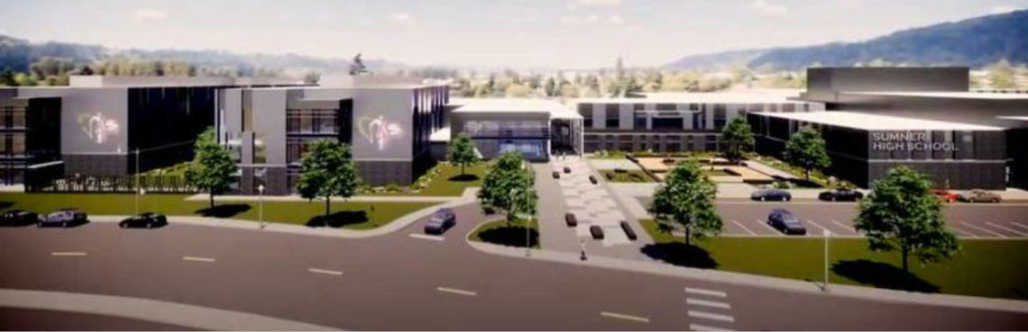 Sumner High School in Sumner, Wash., is undergoing a 37.8 million