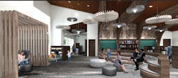 Alabama Coushatta Tribe of Texas – Education Center rendering Alabama Coushatta Tribe of Texas – Education Center rendering
