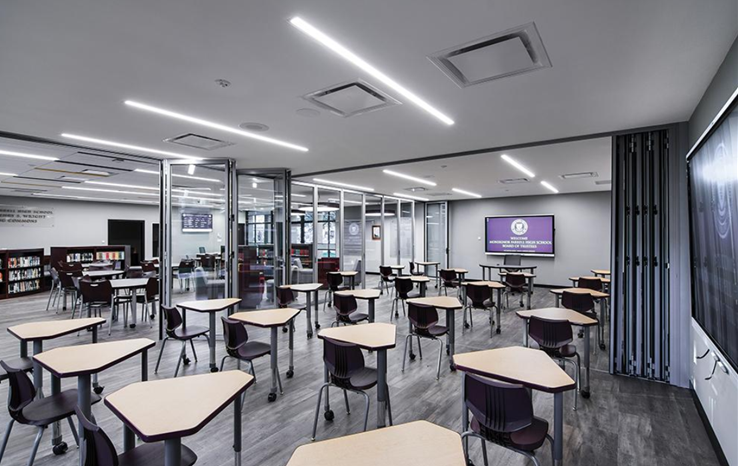Wyoming High School, Brother Henry S. Wright Learning Commons