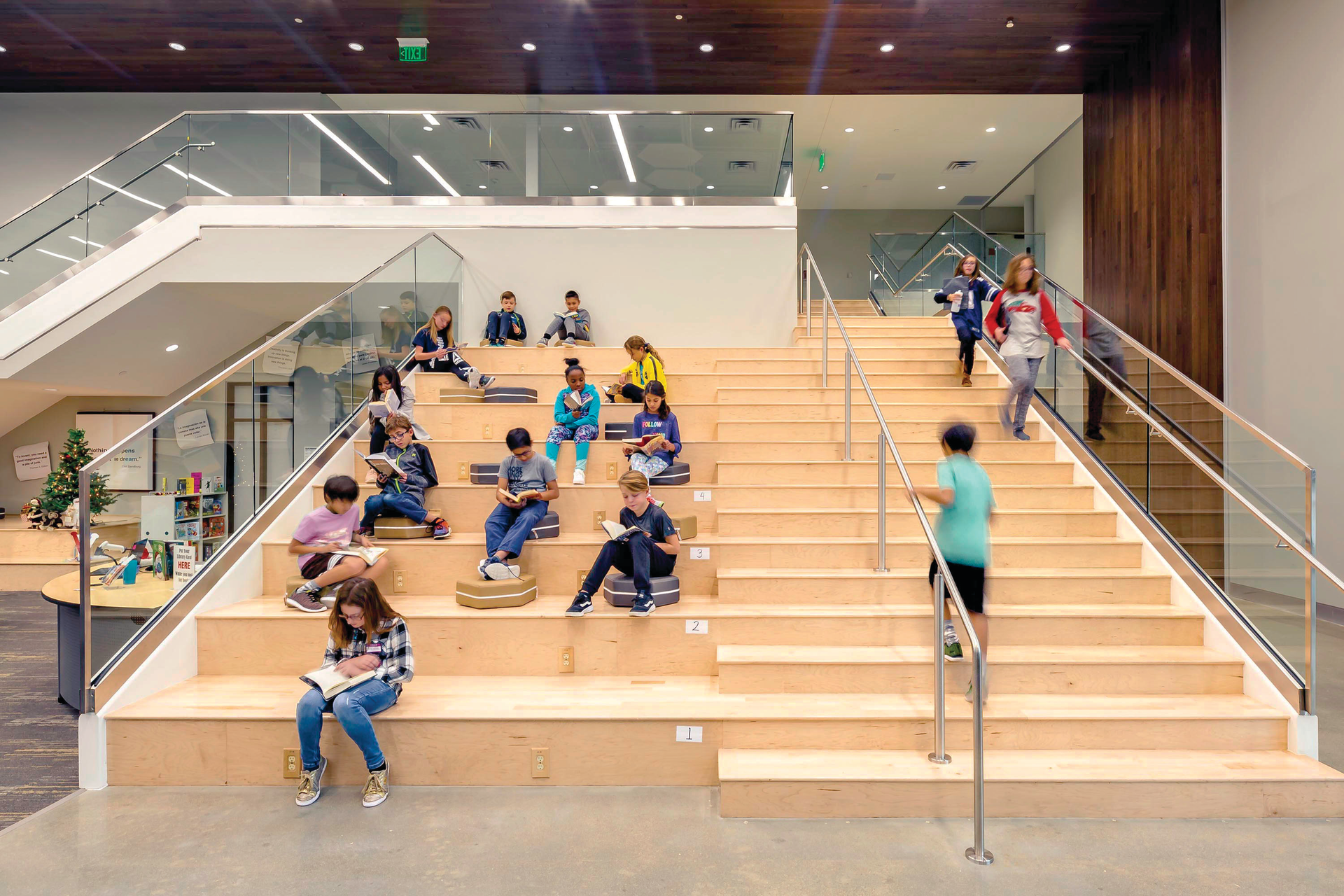 From the 2021 Educational Interiors Showcase Cannon STEM Elementary