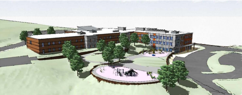 Fisher Hill Elementary rendering addition